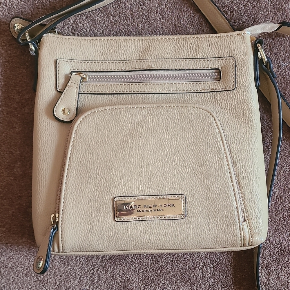 Marc New York Beige Crossbody Bag